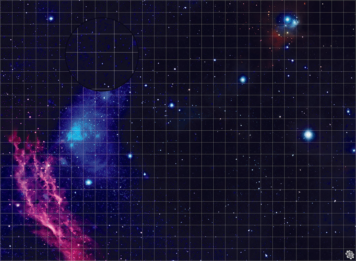 Mats by Mars: Final Frontier Tabletop Wargaming Space Play Mat