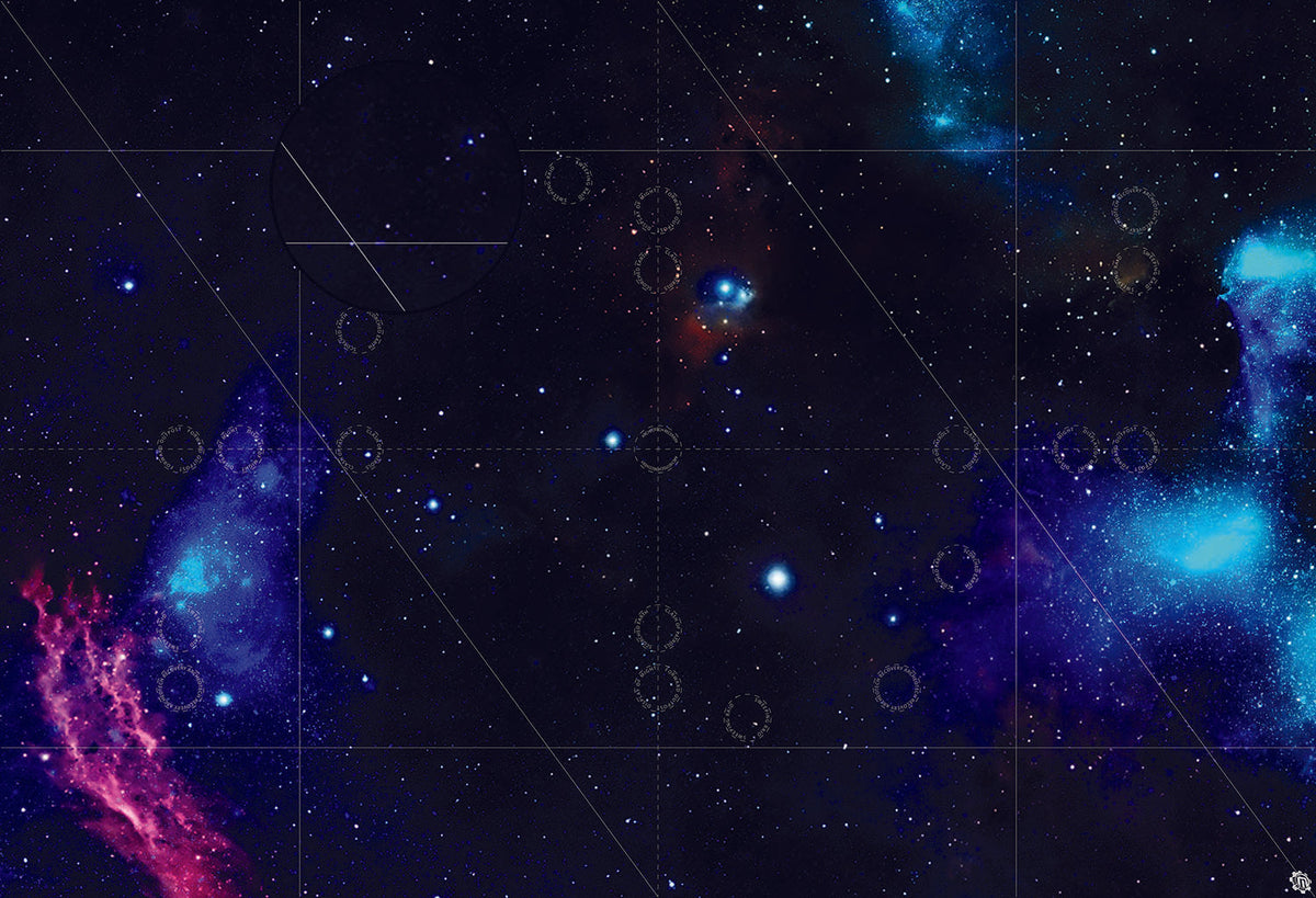 Mats by Mars: Final Frontier Tabletop Wargaming Space Play Mat