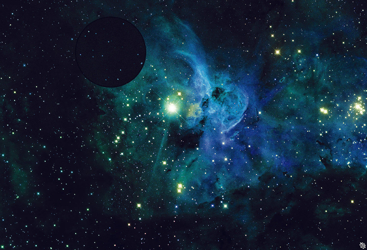 Mats by Mars: Glimmer Dust Tabletop Wargaming Space Play Mat