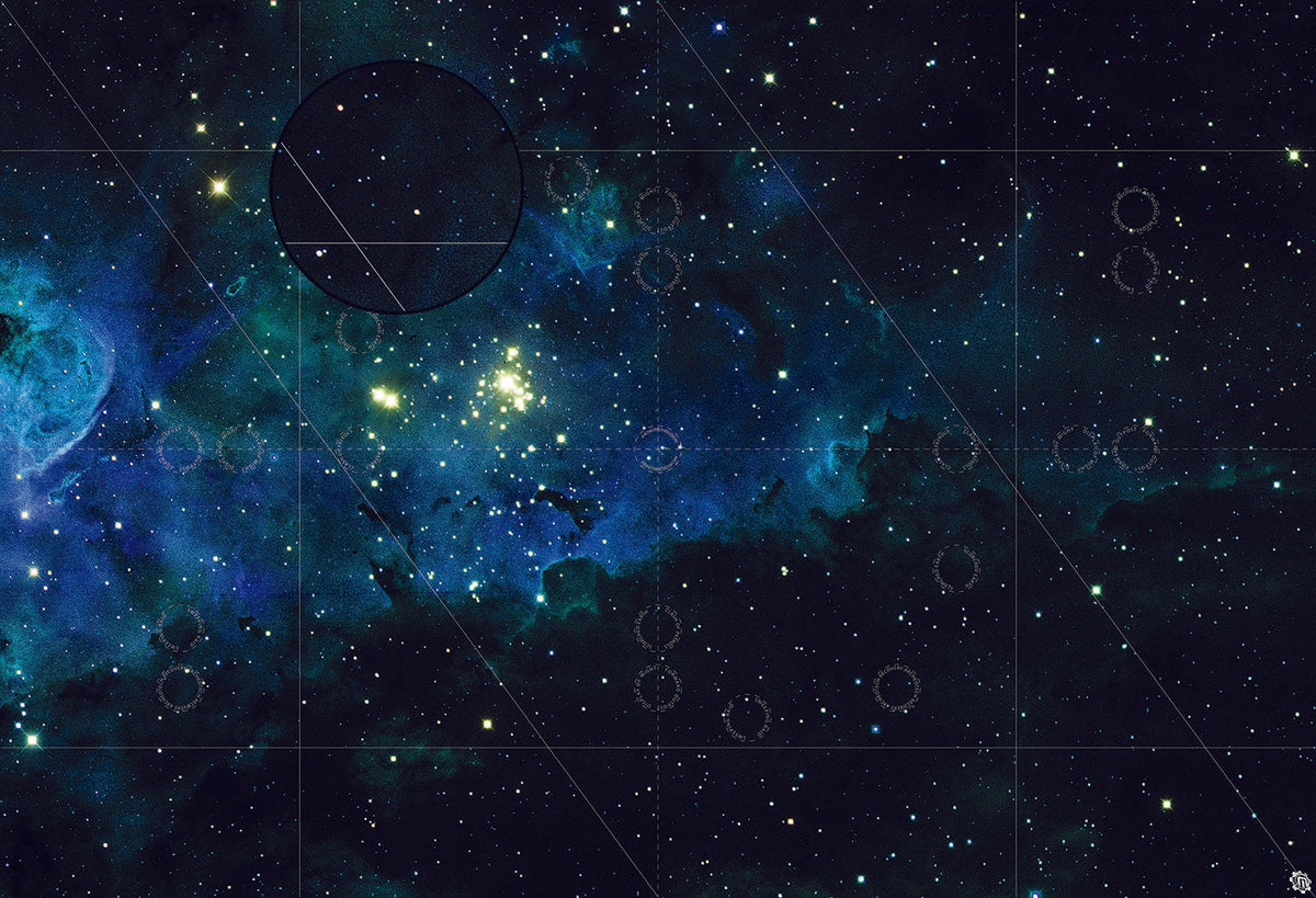 Mats by Mars: Stellar Storm Tabletop Wargaming Space Play Mat