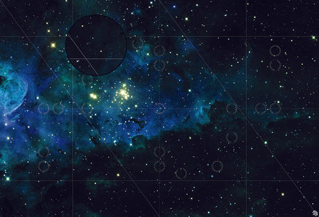 Mats by Mars: Stellar Storm Tabletop Wargaming Space Play Mat