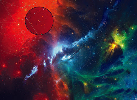 Mats by Mars: Dual Disturbance Tabletop Wargaming Space Play Mat