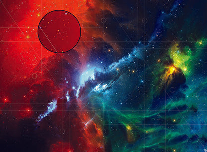 Mats by Mars: Dual Disturbance Tabletop Wargaming Space Play Mat