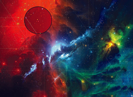 Mats by Mars: Dual Disturbance Tabletop Wargaming Space Play Mat