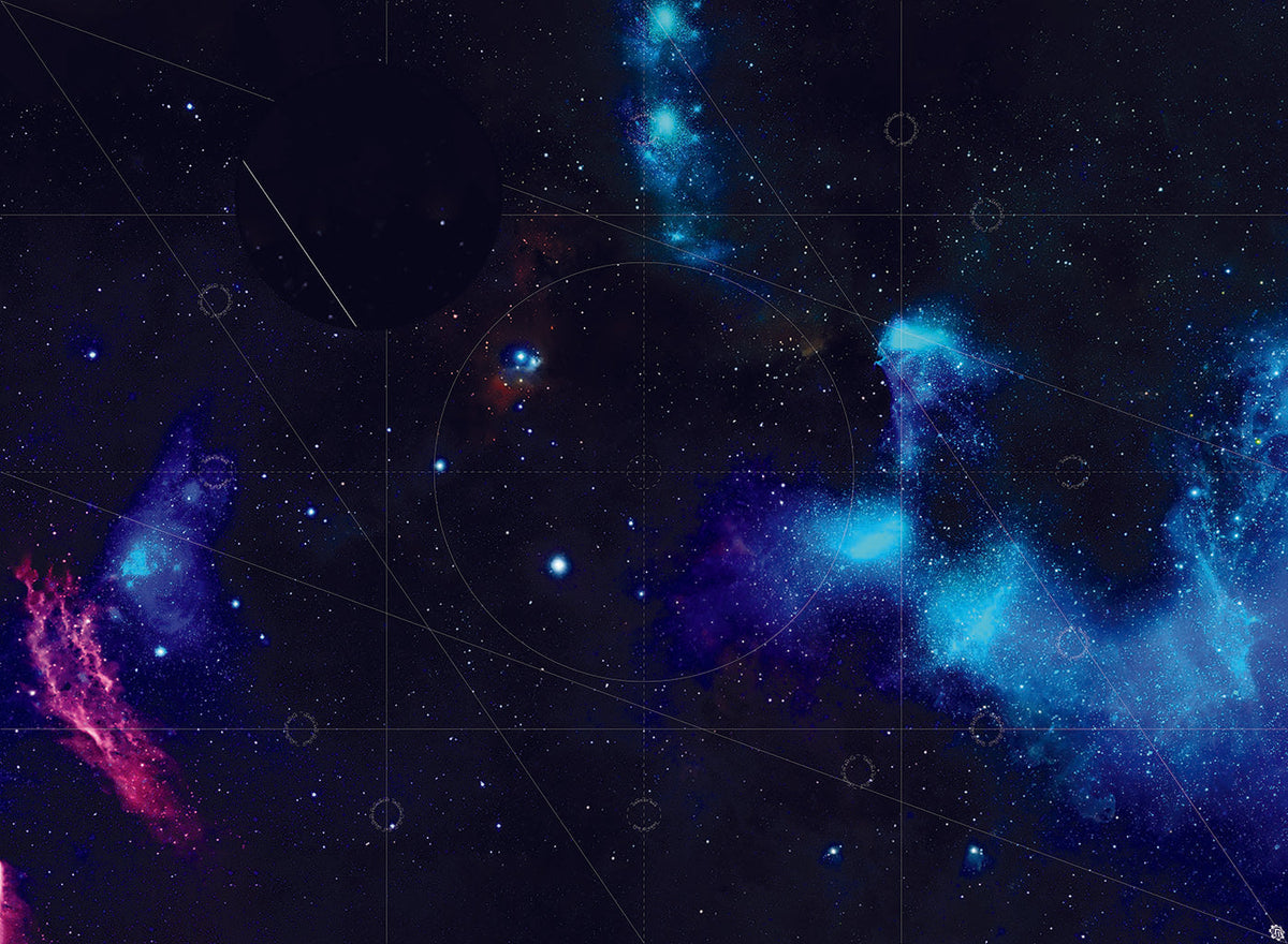 Mats by Mars: Silent Encounter Tabletop Wargaming Space Play Mat