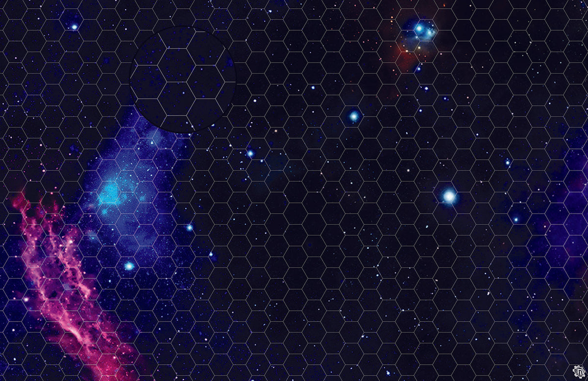 Mats by Mars: Final Frontier Tabletop Wargaming Space Play Mat