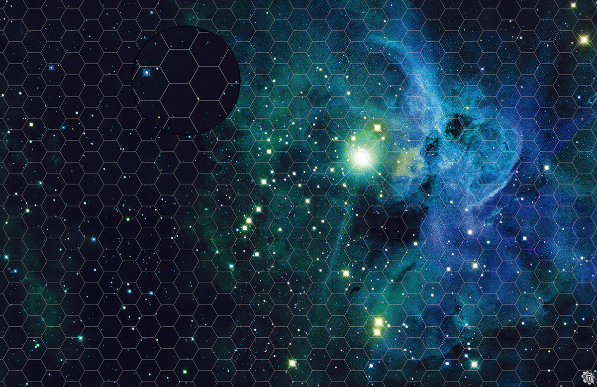 Mats by Mars: Glimmer Dust Tabletop Wargaming Space Play Mat