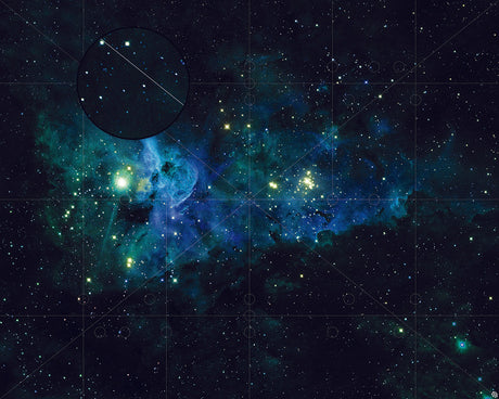 Mats by Mars: Nebula Storm Tabletop Wargaming Space Play Mat