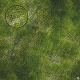Mats by Mars: Overgrown Cobbles Tabletop Wargaming Play Mat