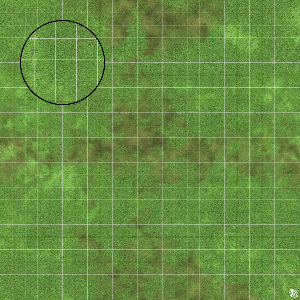 Mats by Mars: Verdant Fields Tabletop Wargaming Play Mat