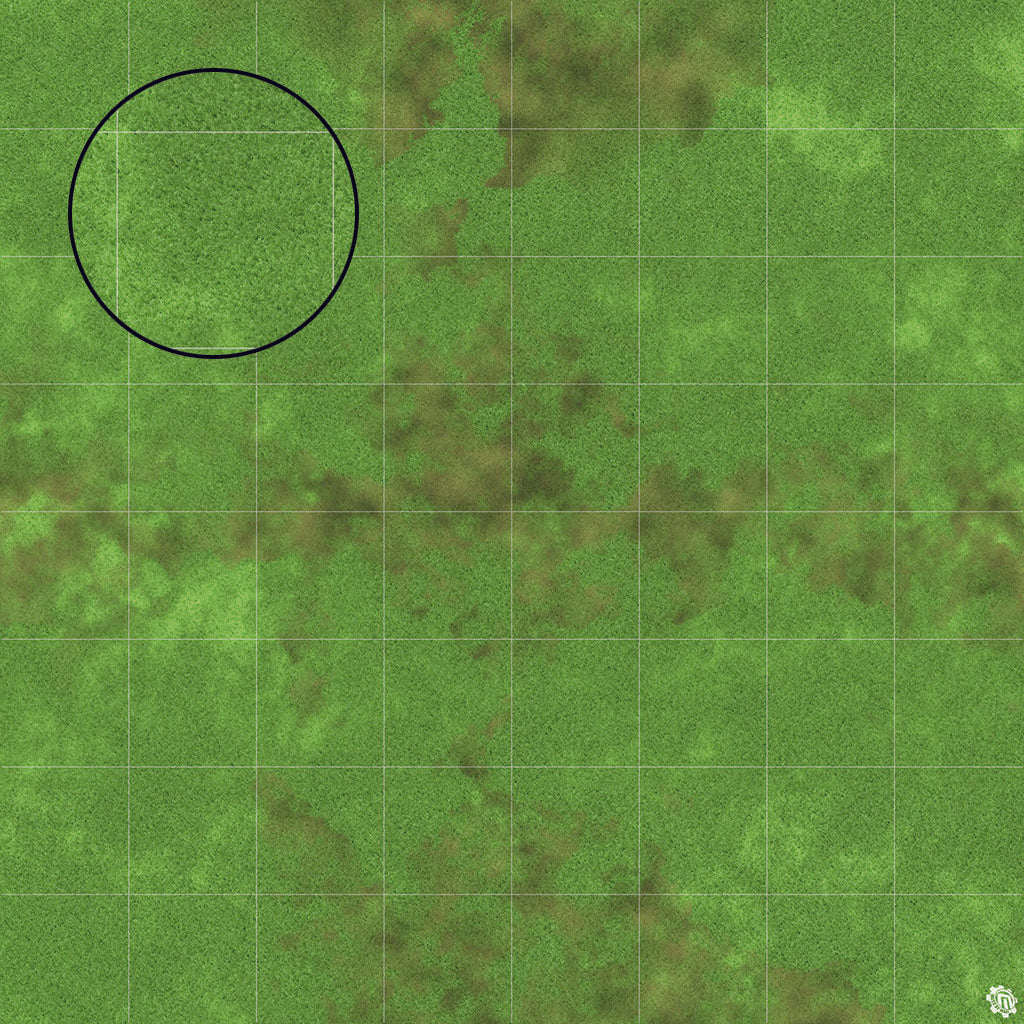 Mats by Mars: Verdant Fields Tabletop Wargaming Play Mat