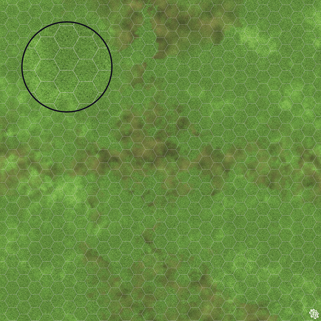 Mats by Mars: Verdant Fields Tabletop Wargaming Play Mat