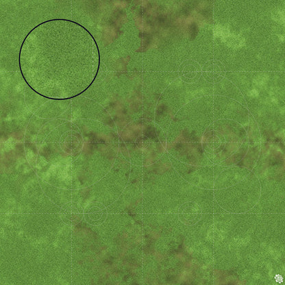Mats by Mars: Verdant Fields Tabletop Wargaming Play Mat