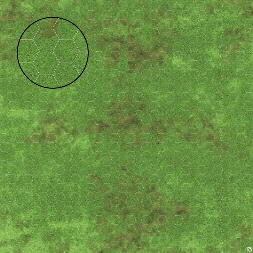Mats by Mars: Verdant Fields Tabletop Wargaming Play Mat