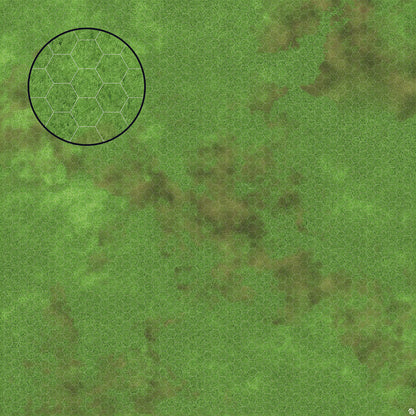 Mats by Mars: Verdant Fields Tabletop Wargaming Play Mat