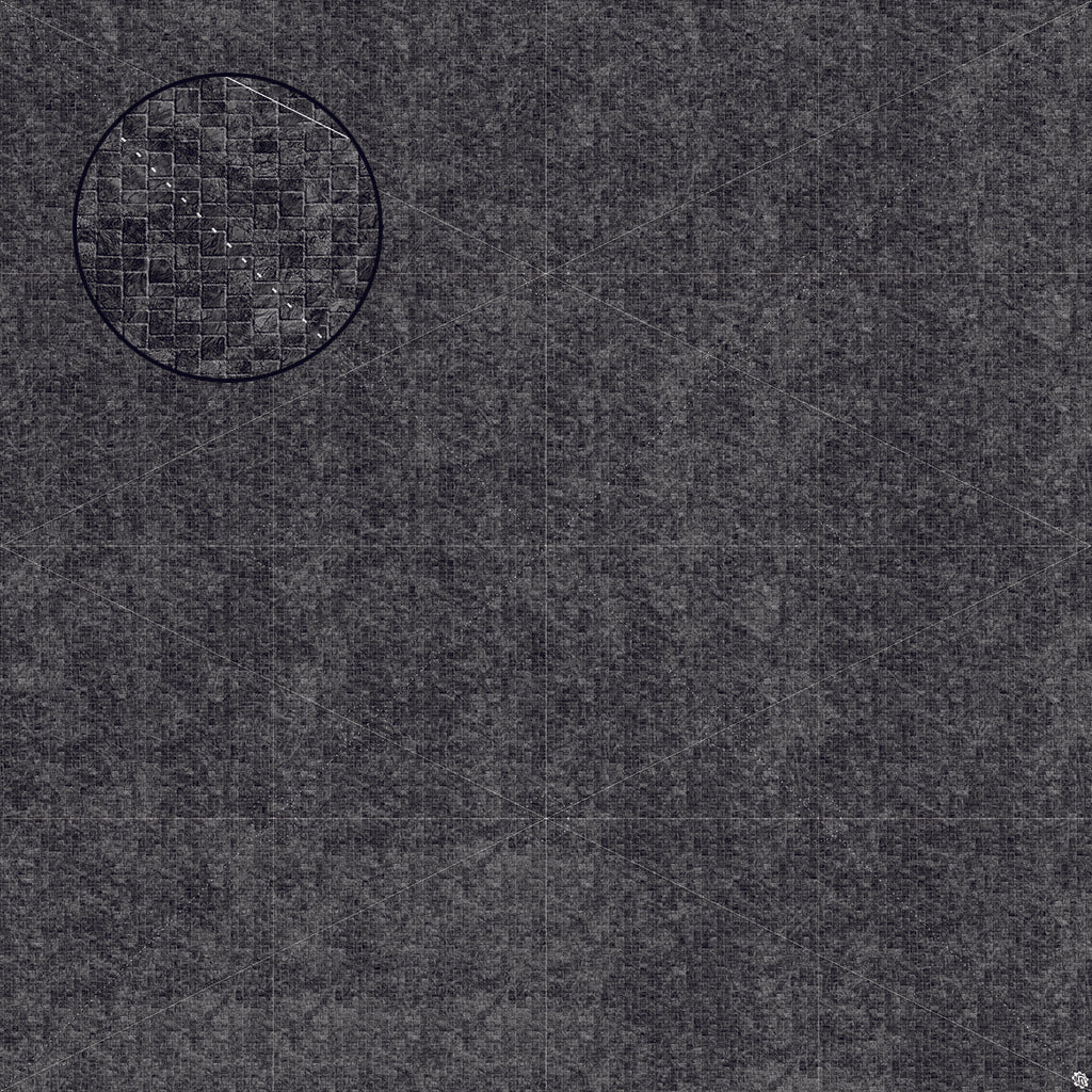 Mats by Mars: Sett in Stone (Grey) Tabletop Wargaming Play Mat