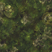 Mats by Mars: Forgotten Temple (Basin) Tabletop Wargaming Play Mat