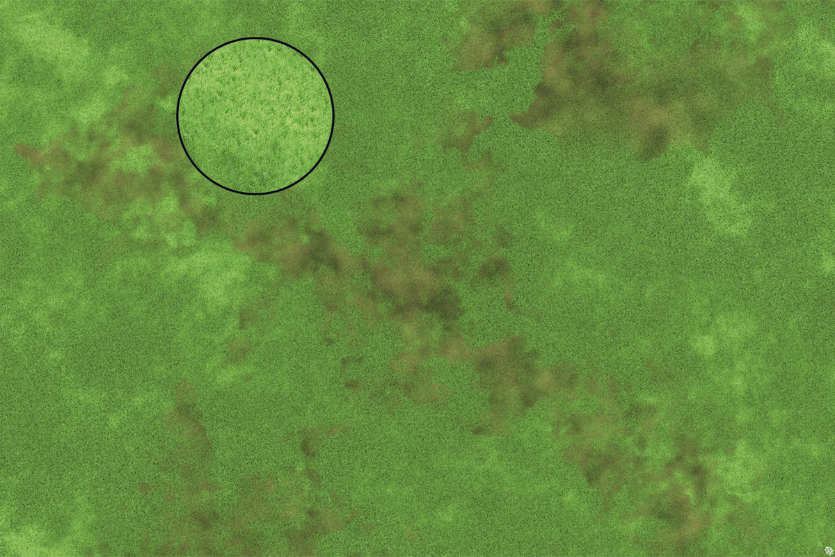 Mats by Mars: Verdant Fields Tabletop Wargaming Play Mat