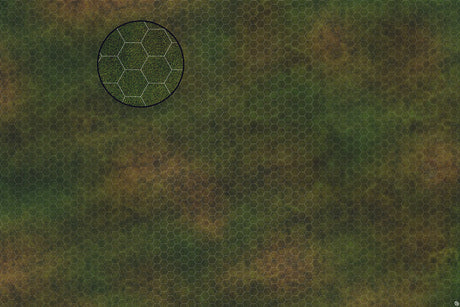 Mats by Mars: Green Meadow Tabletop Wargaming Play Mat