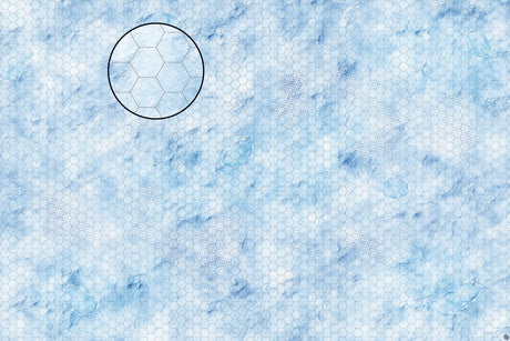 Mats by Mars: Frosty Cobbles Tabletop Wargaming Play Mat