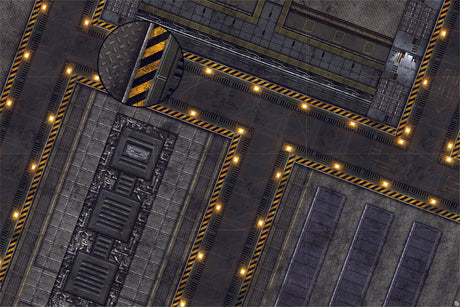 Mats by Mars: Factory Floor Tabletop Wargaming Play Mat