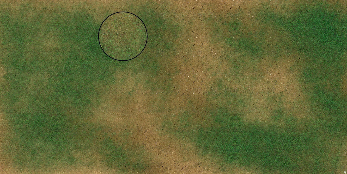 Mats by Mars: Grassy Spring Tabletop Wargaming Play Mat