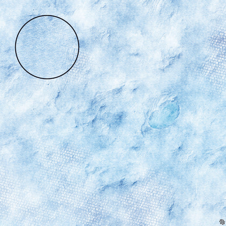 Mats by Mars: Frosty Cobbles Tabletop Wargaming Play Mat