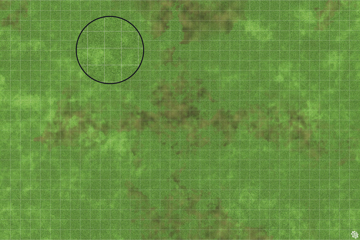 Mats by Mars: Verdant Fields Tabletop Wargaming Play Mat