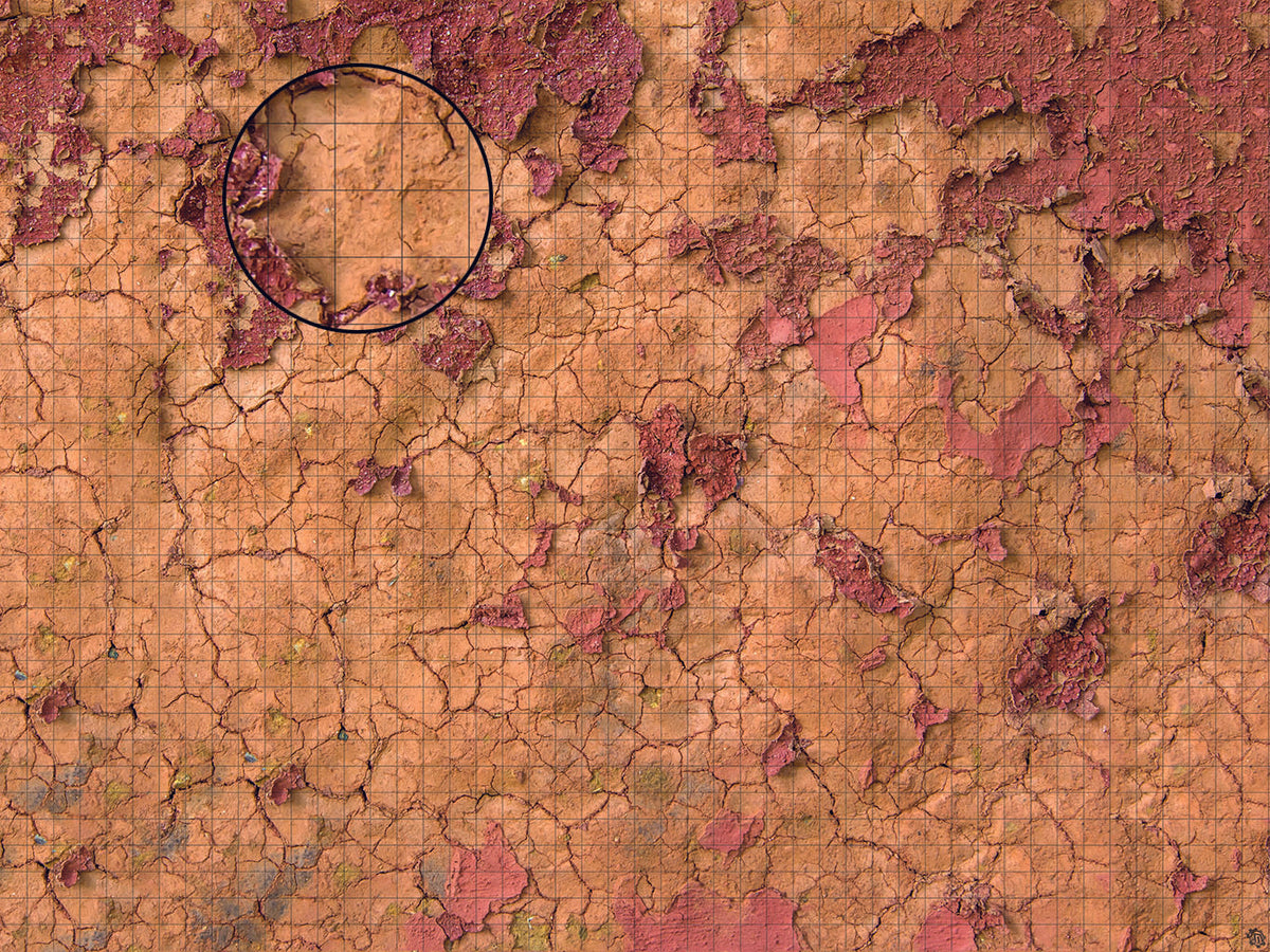 Mats by Mars: Badlands Tabletop Wargaming Play Mat