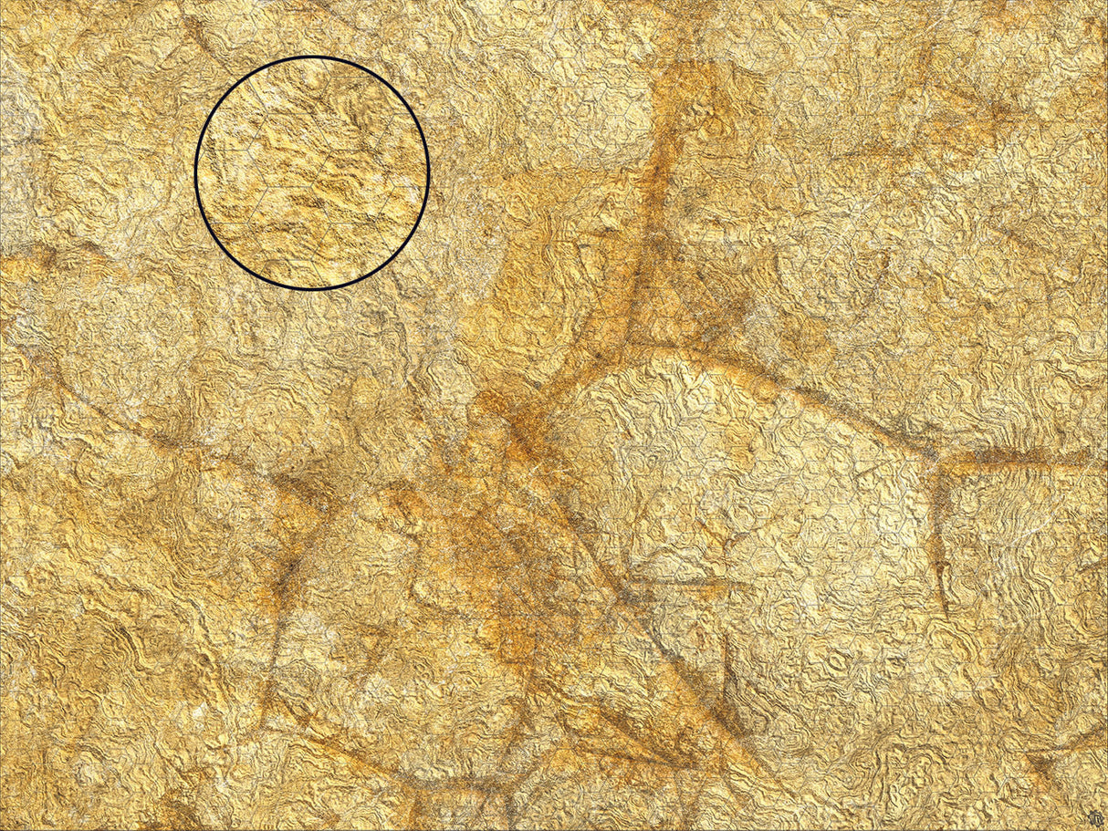 Mats by Mars: Parched Earth Tabletop Wargaming Play Mat