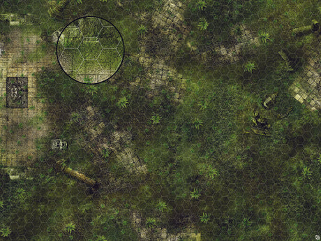 Mats by Mars: Forgotten Temple (Altar) Tabletop Wargaming Play Mat