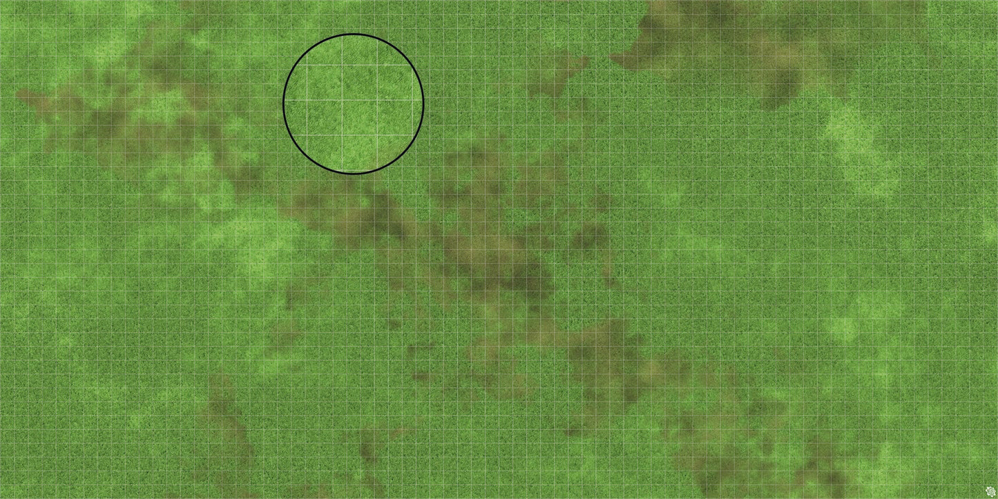 Mats by Mars: Verdant Fields Tabletop Wargaming Play Mat