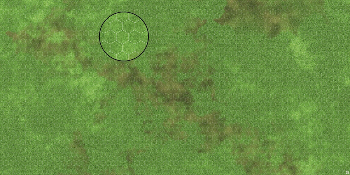 Mats by Mars: Verdant Fields Tabletop Wargaming Play Mat