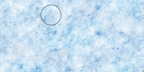 Mats by Mars: Frosty Cobbles Tabletop Wargaming Play Mat