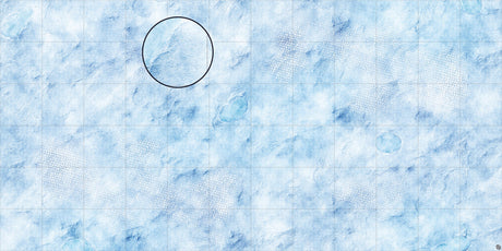 Mats by Mars: Frosty Cobbles Tabletop Wargaming Play Mat
