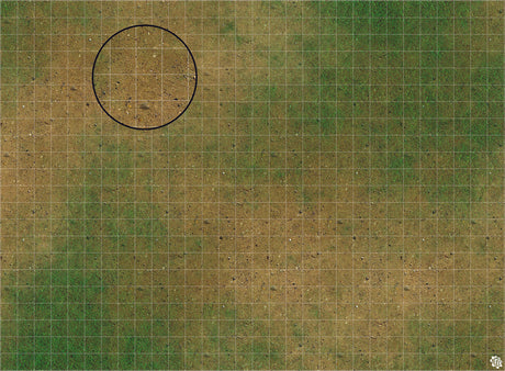 Mats by Mars: Grassy Spring Tabletop Wargaming Play Mat