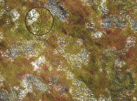 Mats by Mars: Abandoned City Tabletop Wargaming Play Mat