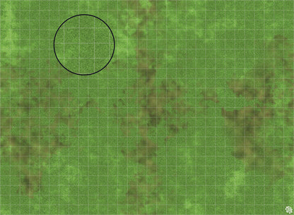 Mats by Mars: Verdant Fields Tabletop Wargaming Play Mat