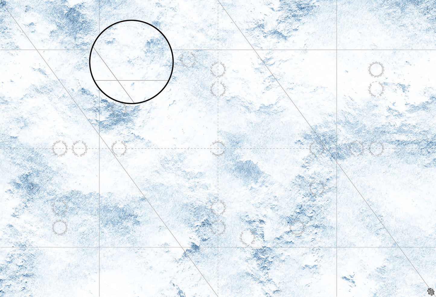 Mats by Mars: Winter's Wrath Tabletop Wargaming Play Mat