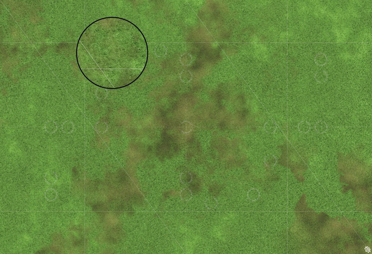 Mats by Mars: Verdant Fields Tabletop Wargaming Play Mat