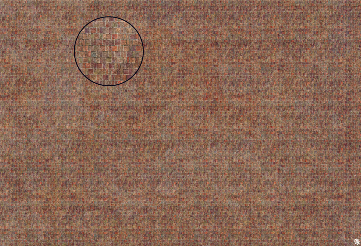 Mats by Mars: Sett in Stone (Red) Tabletop Wargaming Play Mat