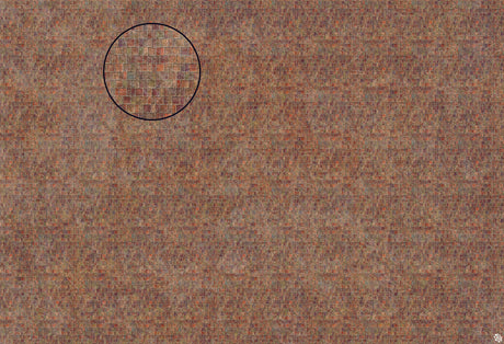 Mats by Mars: Sett in Stone (Red) Tabletop Wargaming Play Mat