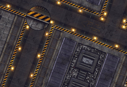 Mats by Mars: Factory Floor Tabletop Wargaming Play Mat