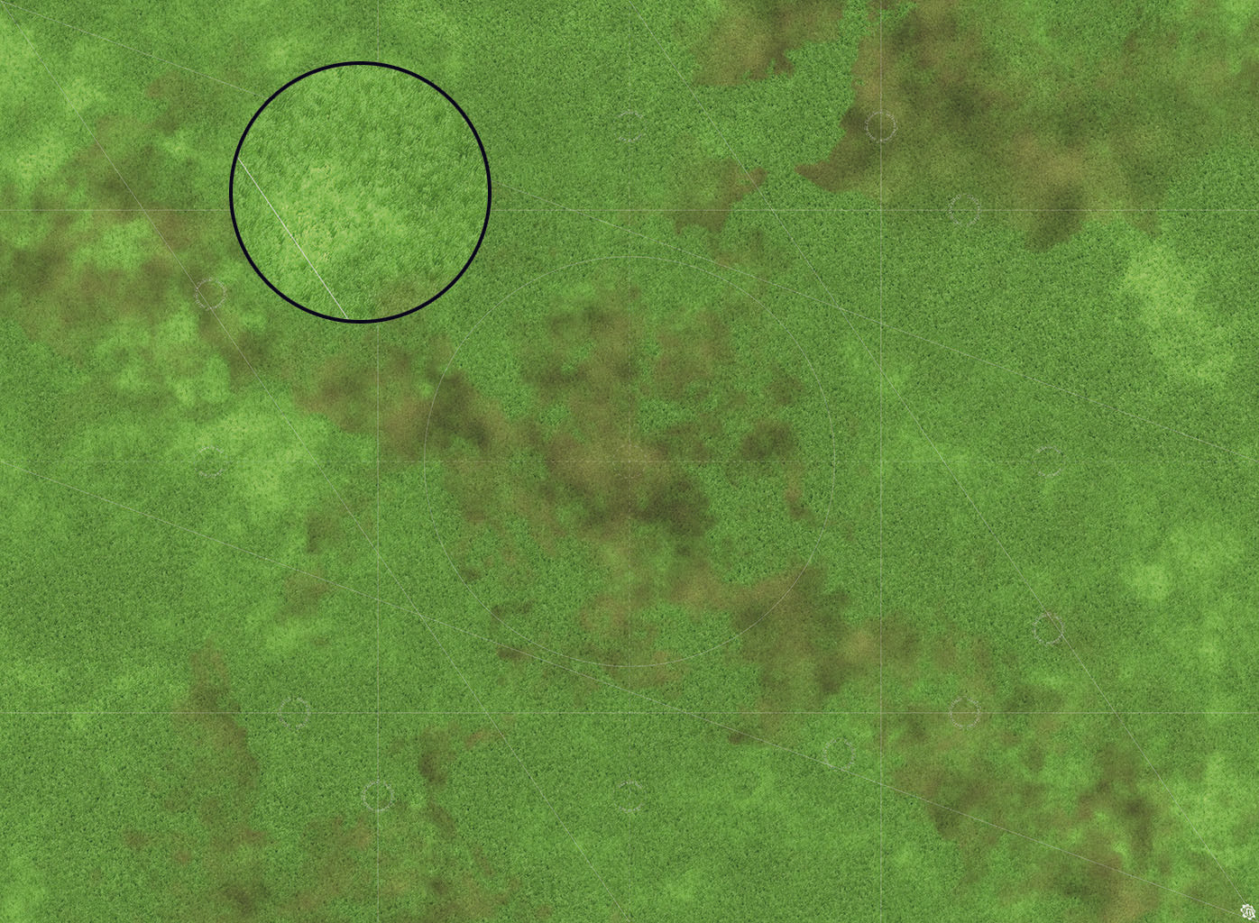 Mats by Mars: Verdant Fields Tabletop Wargaming Play Mat