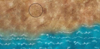 Mats by Mars: Treasure Beach Tabletop Wargaming Play Mat