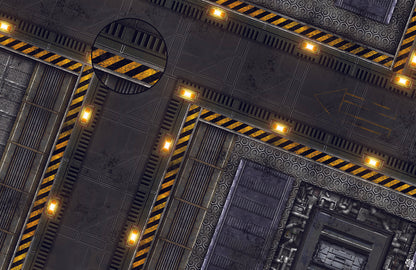 Mats by Mars: Factory Floor Tabletop Wargaming Play Mat