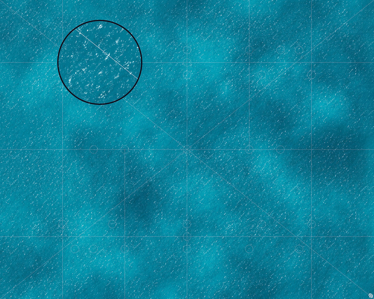 Mats by Mars: Sunny Caribbean Tabletop Wargaming Play Mat