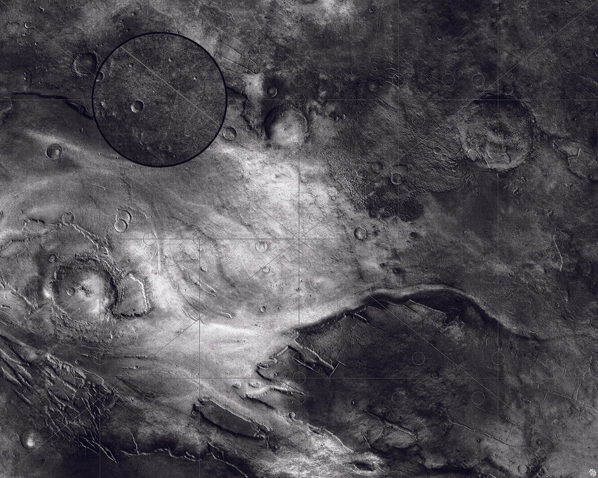 Mats by Mars: Moon Landing Tabletop Wargaming Play Mat