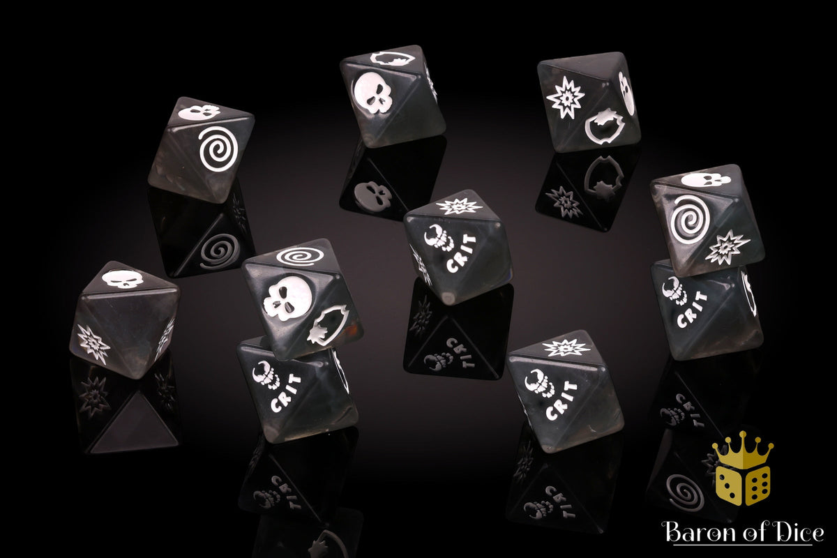 Dark Symbiote D8 Dice Set