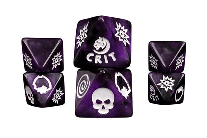 Panther Purple D8 Dice Set